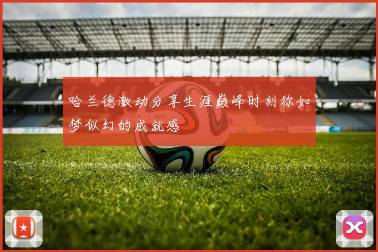 哈兰德激动分享生涯巅峰时刻称如梦似幻的成就感